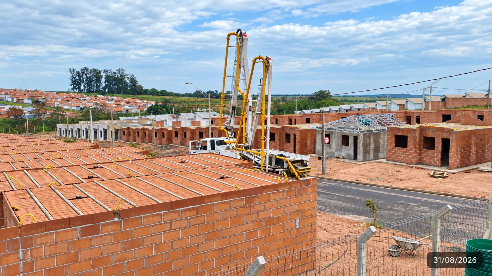 Vista geral do empreendimento — Agosto